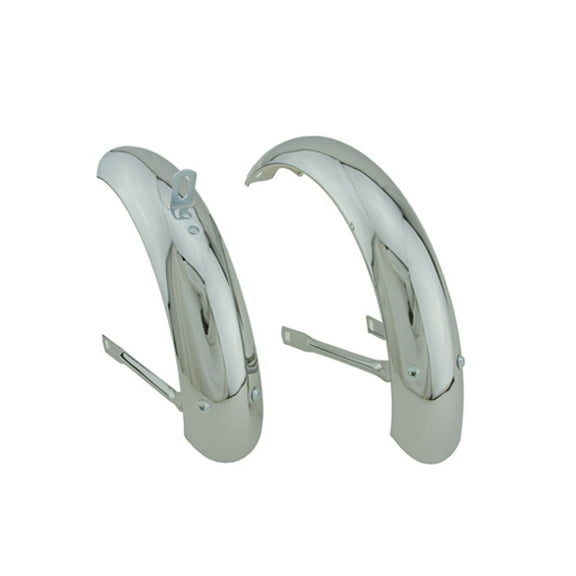 bike 12" Stander Adjustable Fender Set Chrome.