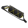 thumbnail image 1 of ruzhgo Polyester Mountain Bike Handle Bar Bag Portable Detachable 2.4L Adjustable Reflective Strap Biking Riding Pouch Accessories Black Black, 1 of 6