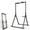 folding power tower-black, variant on Mikolo Smith Machine, All-in-One Power Rack Cage with Vertical Leg Press, 2000LBS Power Cage Squat Rack with Smith Bar, Dual Pulley Cable Crossover System for Home gym