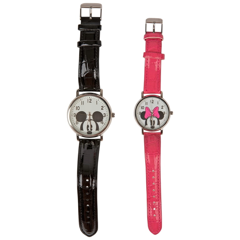 Mickey and Minnie Mouse Official Licensed Adults Black and Pink