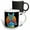 Multicolor, variant on 3drose, Australian Kangaroo with Boxing Glove Fighting, 11oz Two-tone Blue Mug