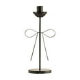 thumbnail image 6 of Black Bow Metal Candlestick Holder, Artistic Taper Candle Holder, Cute Decor for Birthday Party/Girlish Home/Living Room, 6 of 8