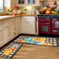 thumbnail image 5 of Fall Kitchen Rugs and Mats Set of 2, Non Slip Backing Thanksgiving Kitchen Rug Fall Decorations for Home Seasonal Farmhouse Fall Holiday Autumn Harvest Low-Profile Kitchen Floor Mat 17"X47"+17"X30", 5 of 6