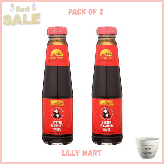 Lee Kum Kee Panda Brand Sauce Oyster 9oz (255g) pack of 2
