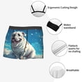 thumbnail image 6 of Bingfone Starry Sky Cloud Bulldog Men's Underwear - Casual Stretch Boxer Briefs-Large, 6 of 7