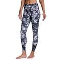 thumbnail image 3 of RBX Active Feminine Watercolor Floral Full Length Legging with Pockets, 3 of 4