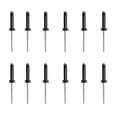 thumbnail image 4 of 6x Ojos de Almohadilla de de Cubierta de Kayak + 12 Piezas de Remaches Accesorios de Hardware para Botes de Canoa Cola Ojos de kayak, 4 of 8
