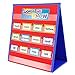 thumbnail image 3 of Eamay Desktop Tabletop Pocket Chart, Classroom Double-Side and self-Standing Pocket Chart for Kindergarten, Home Use or Classroom (Blue&RED), 3 of 4