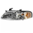 thumbnail image 2 of For 02-03 Sentra Headlight Headlamp Head Light w/Chrome Trim w/Bulb Driver Side, 2 of 5