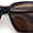 Tortoise - Brown, variant on Womens Polarized Inset Lens Oversized Horn Rim Compact Fit Over Sunglasses Tortoise - Brown