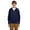 Navy, variant on Jerzees Boy's NuBlend Full-Zip Hooded Sweatshirt