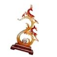 thumbnail image 4 of Estatua de reno, escultura de alce, artesanía divertida, estatua decorativa de ciervo para gabinete Estilo B, 4 of 9