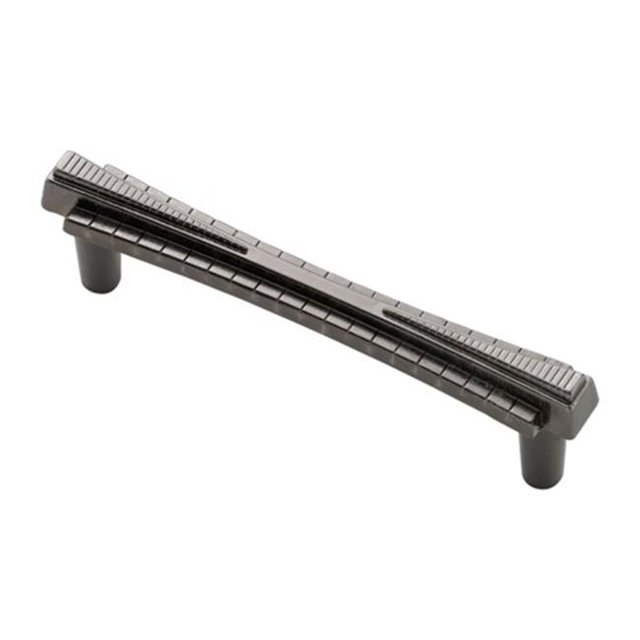 Knobware C3519 Art Déco Pull 96 Mm Noir Nickel