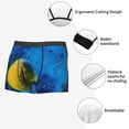 thumbnail image 3 of Susaid Sports Tennis Ball Print Men's Mesh Boxer Briefs Cooling Breathable Sports Underwear Wide Waistband Boxer Briefs W/Fly-Medium, 3 of 5