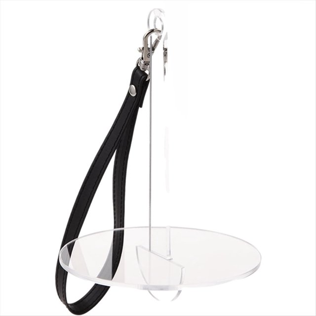 1 Soporte de Hilo de Muñeca Acrílico con Correa de para Muñeca, Soporte de Bola de Hilo Portátil, Organizador para Suministros de Tejer,A