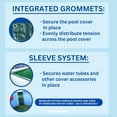 thumbnail image 3 of Swimline Hydrotools Ripstopper Winter Pool Cover for 30 x 50 Ft Inground Rectangle Pools, 3 of 7