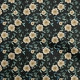 thumbnail image 1 of oneOone Cotton Poplin Black Fabric Floral Fabric For Sewing Printed Craft Fabric By The Yard 56 Inch Wide, 1 of 5