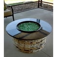 thumbnail image 2 of Reflective Fire Pit Fire Glass in Green, 10 Pounds, 2 of 3