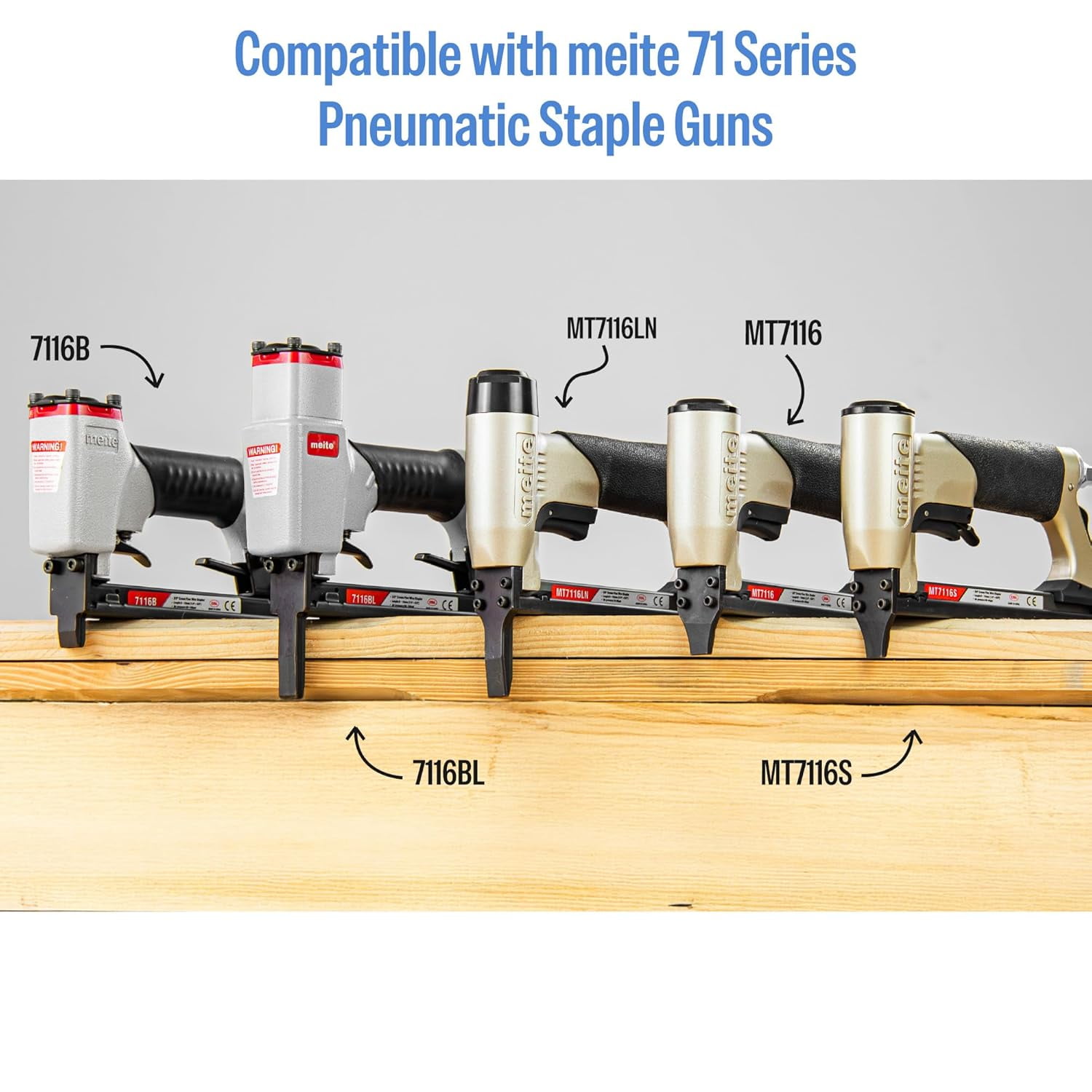 MEITE 22GA 71 Type 304 Stainless Steel Staples, 3/8" Crown 3/8" Length for Upholstery 10,020 Pcs/Box(2 Boxes)