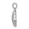 thumbnail image 2 of Real 14kt White Gold 1/15ct. Diamond Fancy Pendant; for Adults and Teens; for Women and Men, 2 of 4