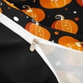 thumbnail image 4 of Homewish Autumn Fall Pumpkin Twin Duvet Cover,Halloween Themed Twin Bedding,Black Orange White,Black Reversible,2pcs,1 Duvet Cover and 1 Pillowcase, 4 of 6