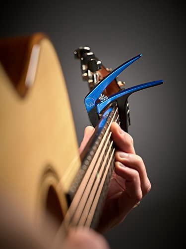 G7th Nashville Spring-Operated Guitar Capo Blue