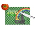 thumbnail image 4 of Black Great Dane St. Patrick's Day Glass Cutting Board Large 12 in x 15 in, 4 of 5