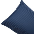 thumbnail image 2 of Belledorm 540 Thread Count Satin Stripe Housewife Pillowcases (Pair), 2 of 3