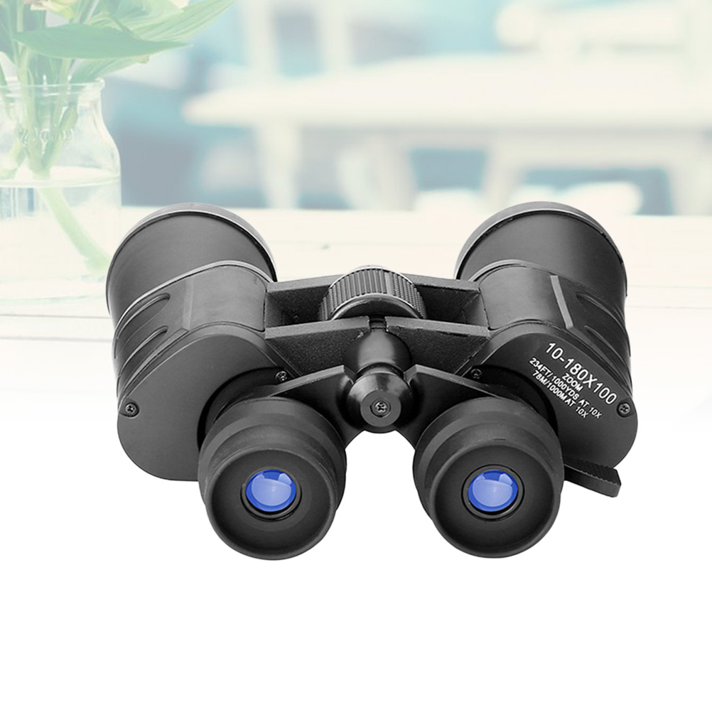 180x100 10x Portable Compact Binoculars Pocket Folding Binoculars for