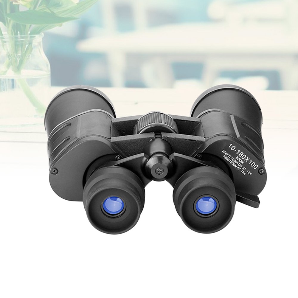 180x100 10x Portable Compact Binoculars Pocket Folding Binoculars for