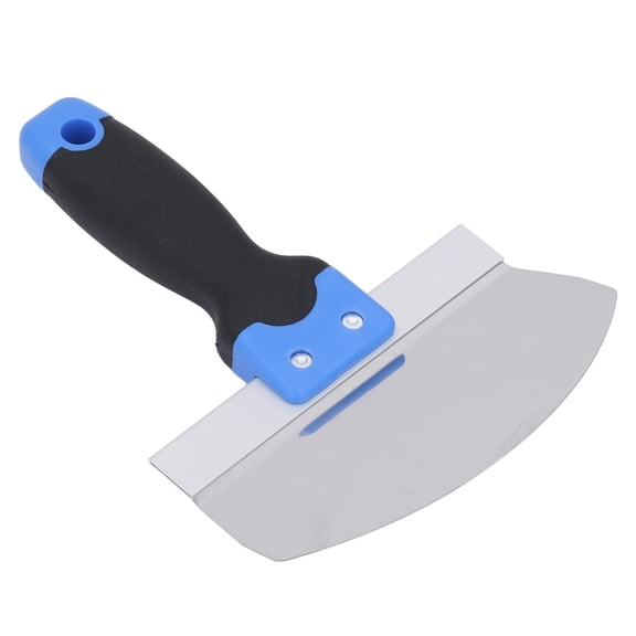 Xirurus Arc Spatula Stainless Steel Round Putty Knife Drywall Hand Tool 10.24 inches / 26 cm Plasterer Scraper