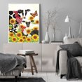 thumbnail image 3 of Wdftyju 5D DIY completo redondo taladro diamante pintura Animal girasol mosaico Rhinestone dibujo Wdftyju 6me3hd8pn3fw2xb3, 3 of 9