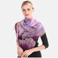 thumbnail image 4 of GFDYREE Foulards pour Femmes Légères Foulards de Mode Imprimé Motif Floral Châle, 4 of 6