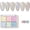 01, variant on Six-color solid magic mirror Powder nail polish powder Glitter Nail Pigment