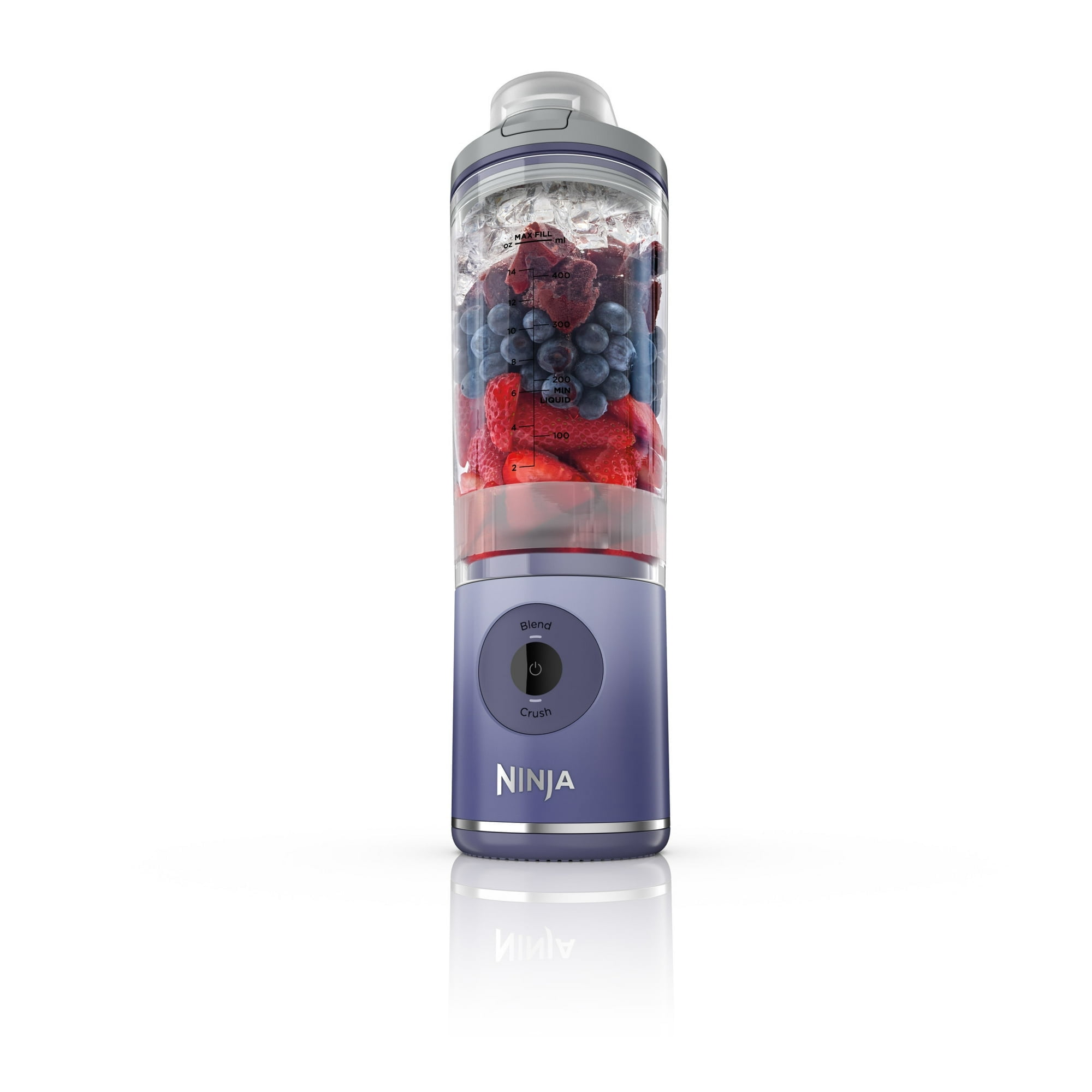 Restored Ninja BC200LD Blast Max Personal Cordless Blender, 3 Programs, 20 oz. Twist & Go Vessel, Lavender (Refurbished)