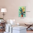 thumbnail image 6 of 12x18 inch Canvas Painting Picture Paradise Bird Flower Indoor Decor Poster,Home Bedroom,Garden Fence,Office Wall Art Decor Posters & Prints,For Flower Enthusiast Gift,Apartment,Cafes,Lounge, 6 of 6