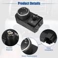 thumbnail image 3 of Car Headlight Switch Replacement Fit for Chevrolet Tahoe Suburban for Cadillac Escalade 25858706 10359413, 3 of 7