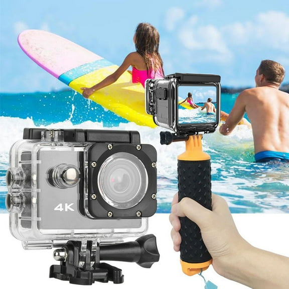 Grabadora De Cámara De Acción HD WiFi Bajo El Agua 30M Impermeable, Videocámara Para Grabar