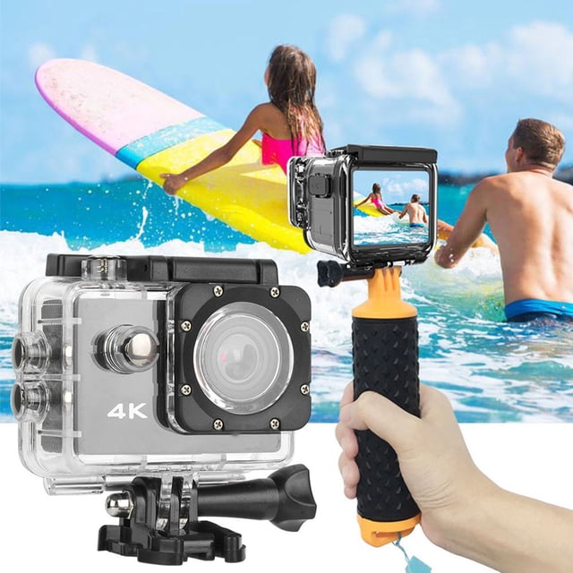 Grabadora De Cámara De Acción HD WiFi Bajo El Agua 30M Impermeable, Videocámara Para Grabar