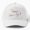 White, variant on Happy Father's Day V Baseball Cap, Lettered Family Celebration Graphic Design, Classic Hat