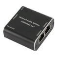 thumbnail image 1 of Gigabit Ethernet Splitter, 1 To 2 Plug and Play RJ45 Internet Splitter Fast Heat Dissipation with USB Power Cable for Router for PC, 1 of 8