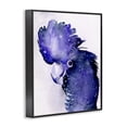 thumbnail image 2 of Stupell Industries Contemporary Space Bird Purple Black Framed Giclee Art, 11 x 14, by Jennifer Paxton Parker, 2 of 7