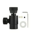 thumbnail image 1 of CO2 Filling Tank Cylinder Refill Adapter Connector Kit For SodaStream (Black without Meter), 1 of 3