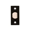 thumbnail image 5 of Design House Pro Passage 2-Way Adjustable Round Corner Latch, Matte Black, Includes Installation Kit, 5 of 15