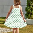 thumbnail image 2 of Moocorvic Girl Dresses Summer Casual Sleeveless Button Down Swing Flowy Tiered Sundress with Pockets, 2 of 9