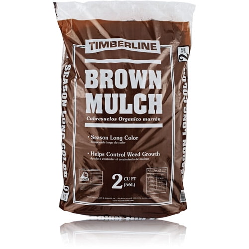 Oldcastle Timberline Mulch, 2 Cu. Ft., Brown