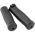 thumbnail image 3 of Avon Old School Coke Bottle Motorcycle Grips, Black Kraton Rubber, Fits 1" Harley-Davidson Handlebars, Sold in Pairs (OLD-69-BLACK), 3 of 3