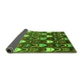 thumbnail image 2 of Ahgly Company Indoor Rectangle Abstract Green Modern Area Rugs, 5' x 8', 2 of 4