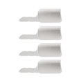 thumbnail image 1 of Peines de Barro de Barro, Calcetines de desvanecimiento de 4pcs curvos para salón para peluquería, 1 of 7