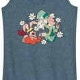 thumbnail image 3 of Disney - Alice in Wonderland - Hatter And Hare Daisy - Women's Racerback Tank Top, 3 of 5
